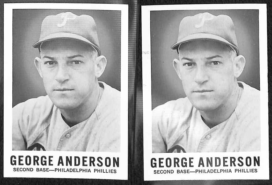 Lot of Over (160) 1960 Leaf Baseball Cards w. Cepeda, Bunning, Flood, Newcombe (Multiple Partial Sets)