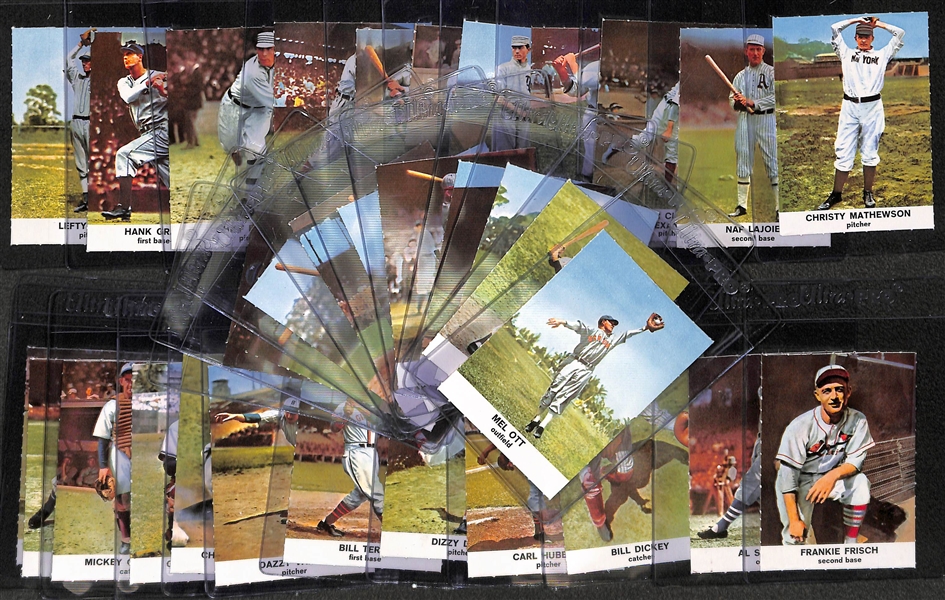 High-Quality 1961 Golden Press Baseball Card Complete Set (All 33 cards) - High Quality Condition!
