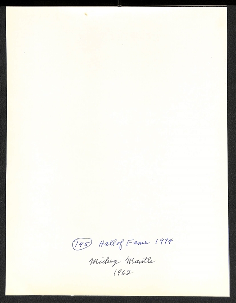 Early 1950s Mickey Mantle Premium Souvenir 8x10 Photo