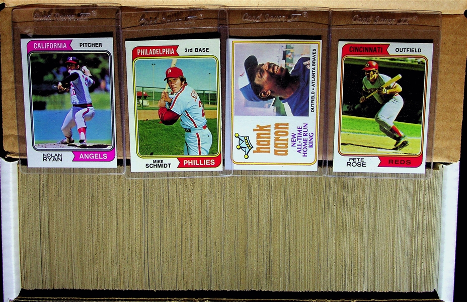 1974 Topps Baseball Complete Set of 660 Cards
