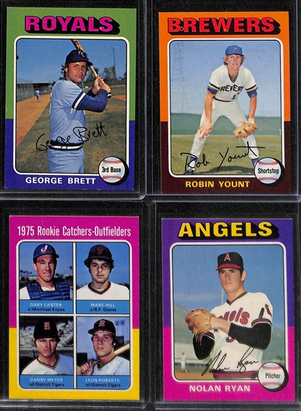 High-Quality 1975 Topps Baseball Card Complete Set