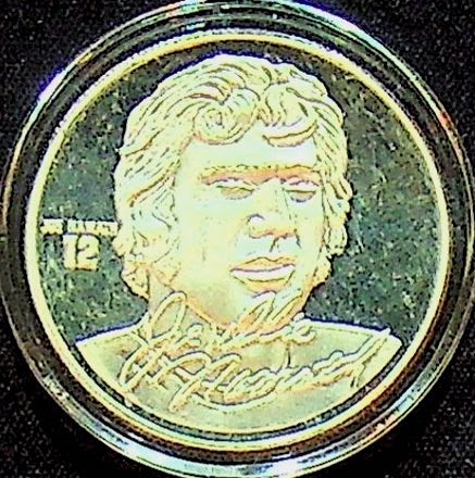 Lot of 4 - Sports Silver Coins - 1 Troy Oz .999 Silver Each - Roger Clemens, Jim Thorpe, Joe Montana, Joe Namath
