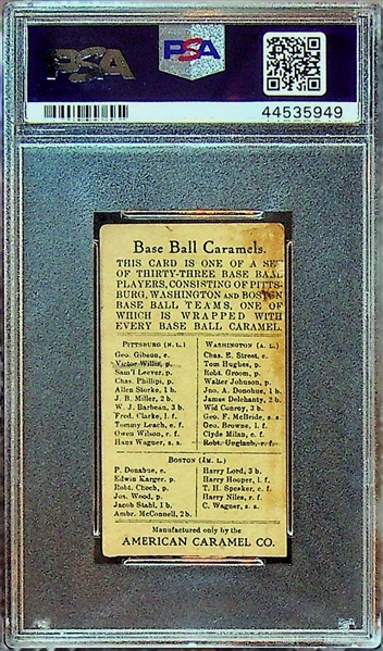 1910 E91 American Caramel Victor Willis Set C - PSA Authentic Altered