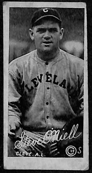 Lot of (3) 1923 W572 Cards w. Joe Judge, Steve O'Neill, Emory Rigney
