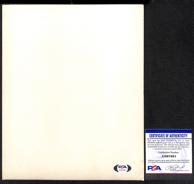 Vintage 1960s Hank Aaron Signed Photo (PSA/DNA COA)