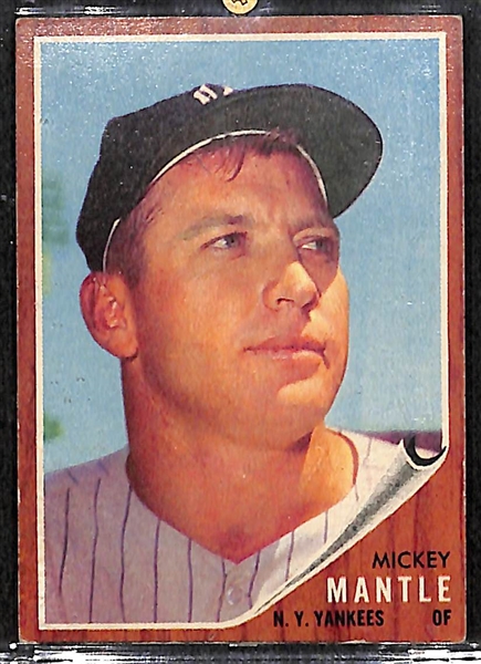 1962 Topps Mickey Mantle #200 Card