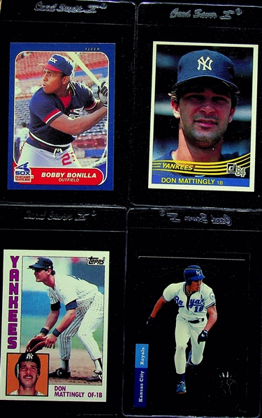 Lot of 23 Baseball Cards - Stars & Rookies - w. 1994 SP Alex Rodriguez Foil Rookie Card PSA 8