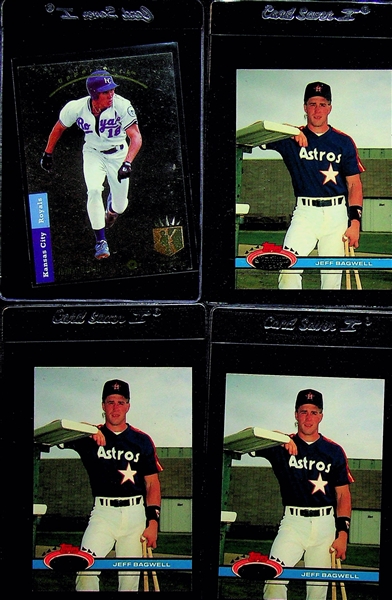 Lot of 23 Baseball Cards - Stars & Rookies - w. 1994 SP Alex Rodriguez Foil Rookie Card PSA 8