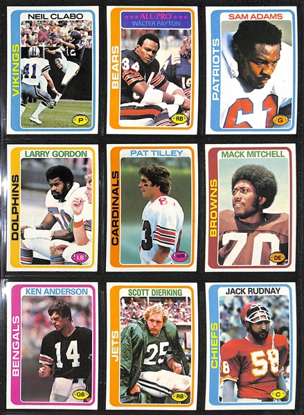 1978 Topps Football Complete Set of 528 Cards w. Tony Dorsett Rookie Card