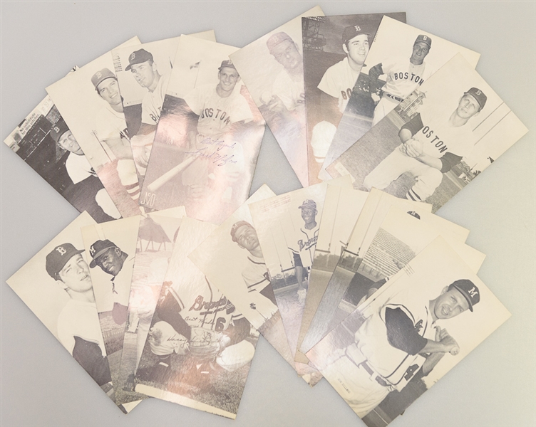 Baseball Lot of Photos & Press Books - 1960s thru 1970s - w. 1969 Citgo Mets Photos