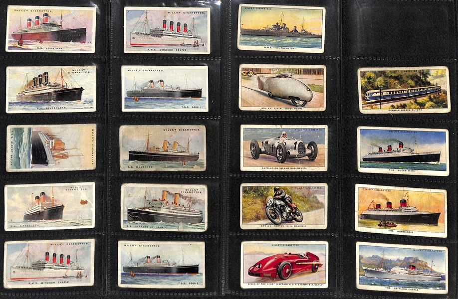 Lot of 170+ Assorted 1956 Topps Jets Cards & Others