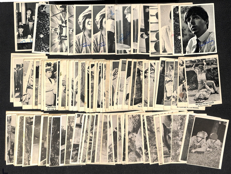 Lot of  Assorted 1960s Non-Sports Cards, Including Beatles, McHales Navy, Combat