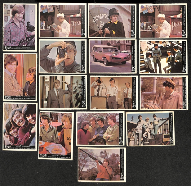 Lot of 160+ Assorted 1966-67 Donruss Monkees Cards w. Complete 1967 B Set