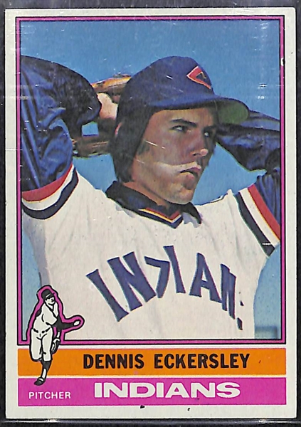1976 Topps Baseball Card Complete Set of 660 Cards w. Dennis Eckersley Rookie Card