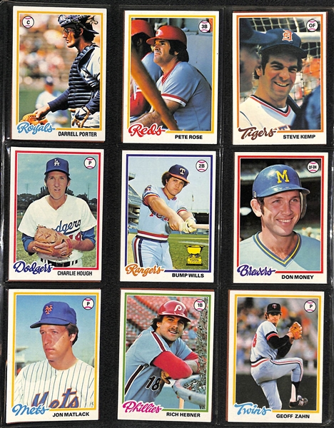 1978 Topps Baseball Card Complete Set of 726 Cards w. Eddie Murray Rookie