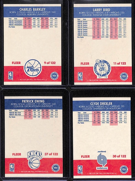 1987-88 Fleer Basketball Set (Missing Only Michael Jordan Card) - 131 of 132 Cards
