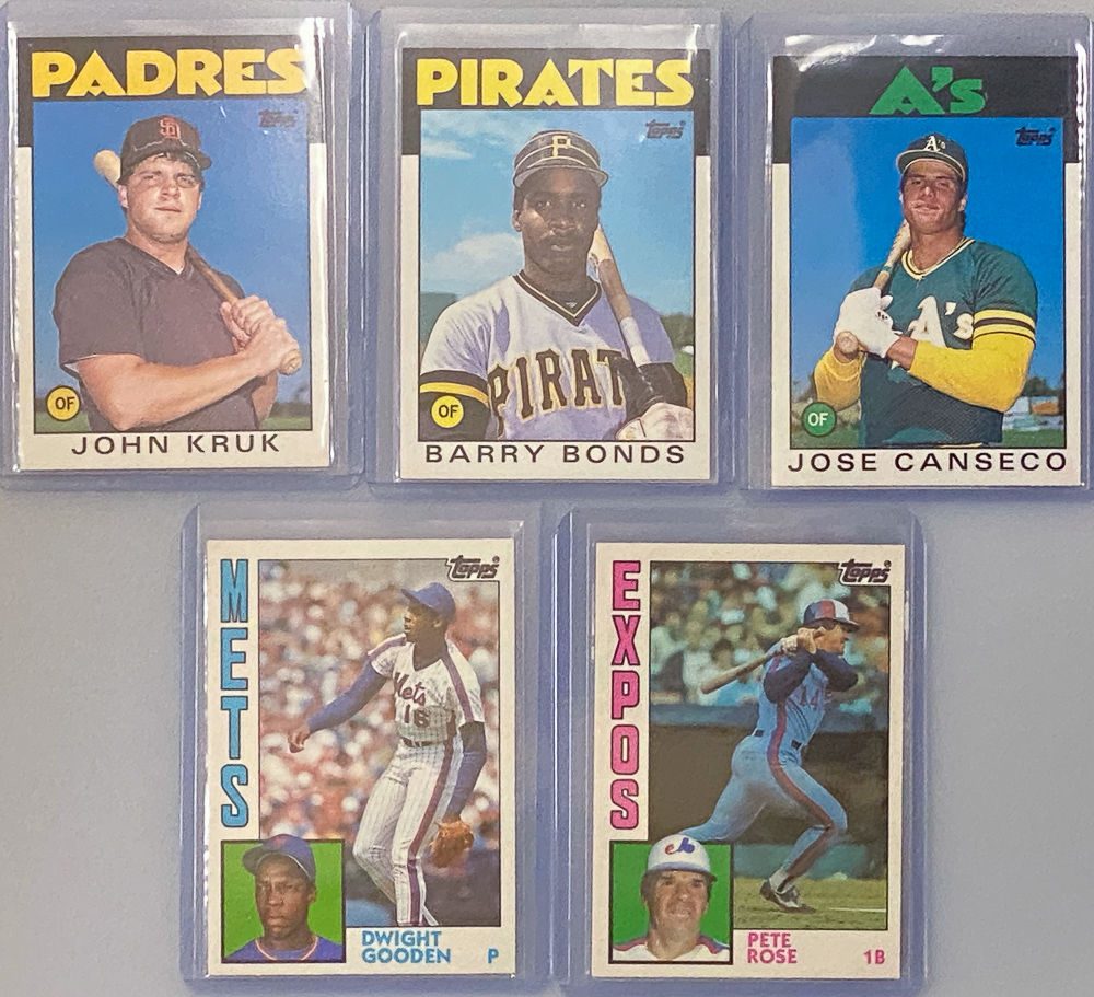 Lot Of 5 Topps Traded Baseball Set Boxes – 1987 1988 1989 1990 1991