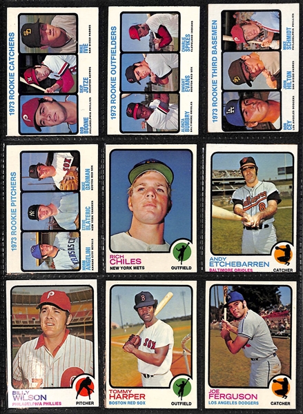 1973 Topps Baseball Card Complete Set of 660 Cards w. Mike Schmidt Rookie