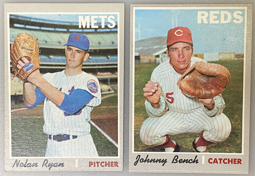 1970 Topps Baseball Card Complete Set of 720 Cards w. Thurmon Munson Rookie Card