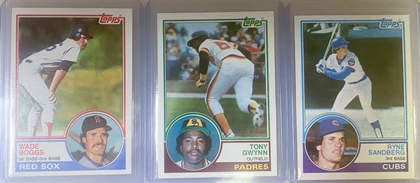 1983 Topps Baseball Complete Set