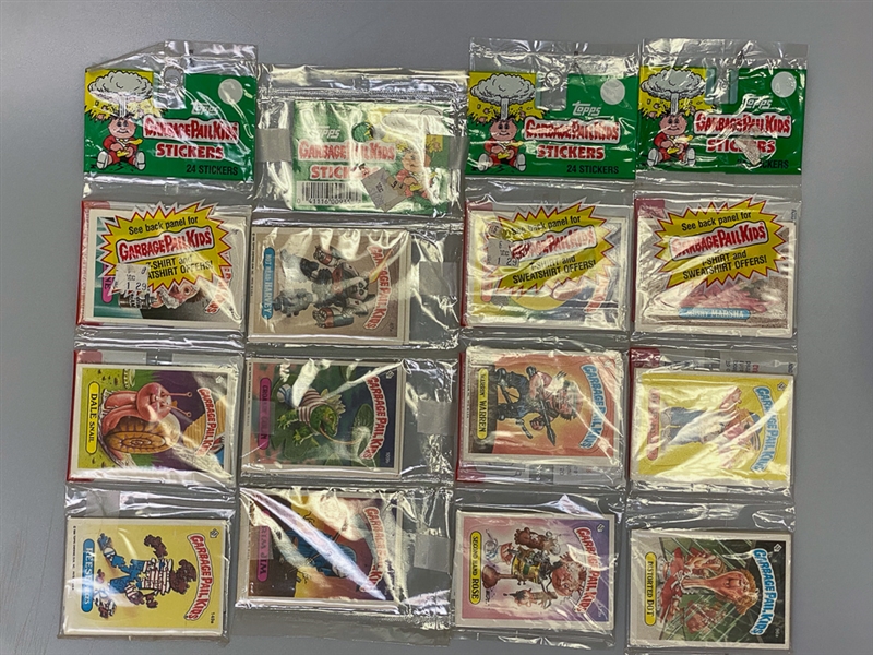 (16) Sealed 1986 6th Series Packs & (9) Sealed 1987 11th Series Packs - Garbage Pail Kids - and More!