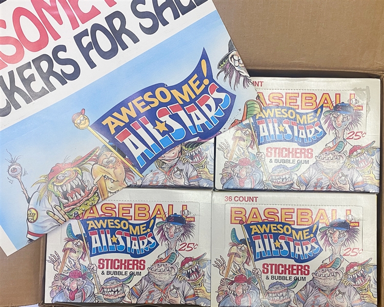 Case of 1988 Leaf Awesome All-Stars (Case is Complete but Not Sealed)