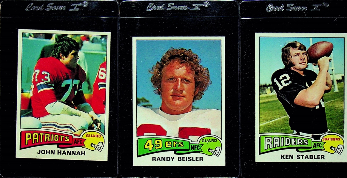1975 Topps Football Complete Set of 528 Cards w. Dan Fouts Rookie Card