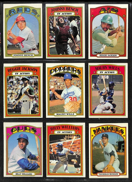 1972 Topps Baseball Card Complete Set (All 787 Cards!)