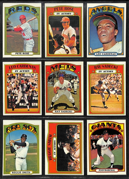 1972 Topps Baseball Card Complete Set (All 787 Cards!)