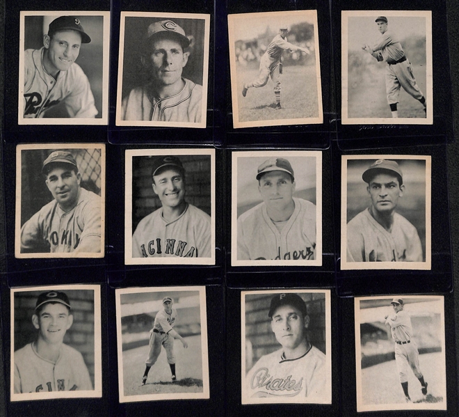 Lot of (57) Different 1939 Play Ball Cards