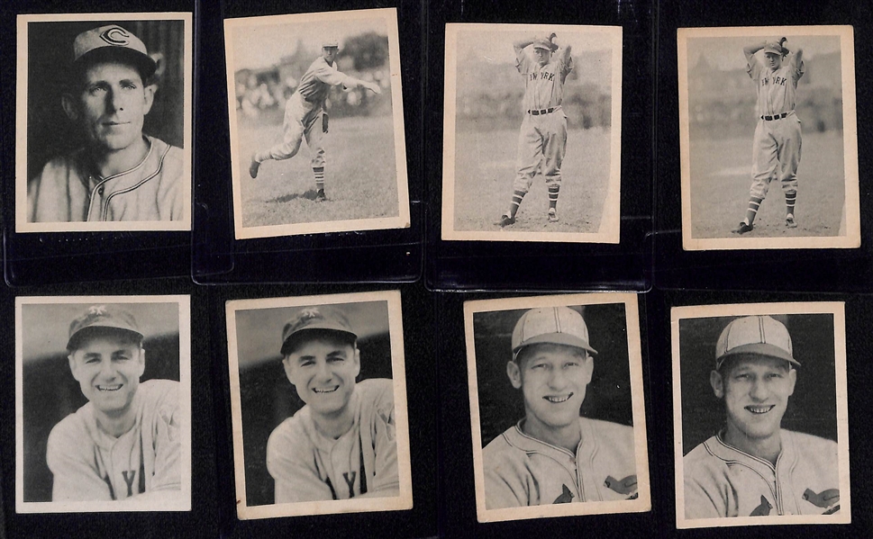 Lot of (63) 1939 Play Ball Cards - Including Multiple Back Variations