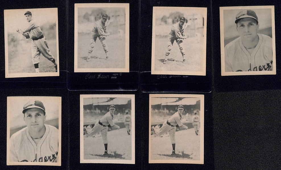Lot of (63) 1939 Play Ball Cards - Including Multiple Back Variations