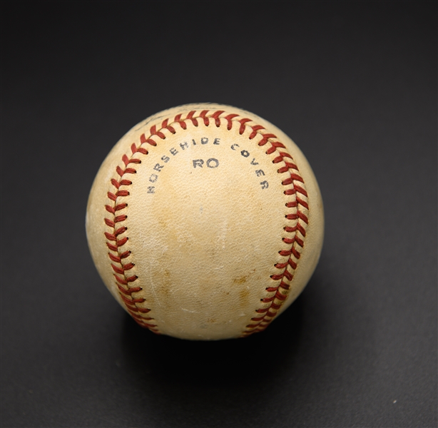 RARE Jesse Owens Signed Official Carolina League Baseball Inscribed 8/11/70 By Jesse - JSA LOA