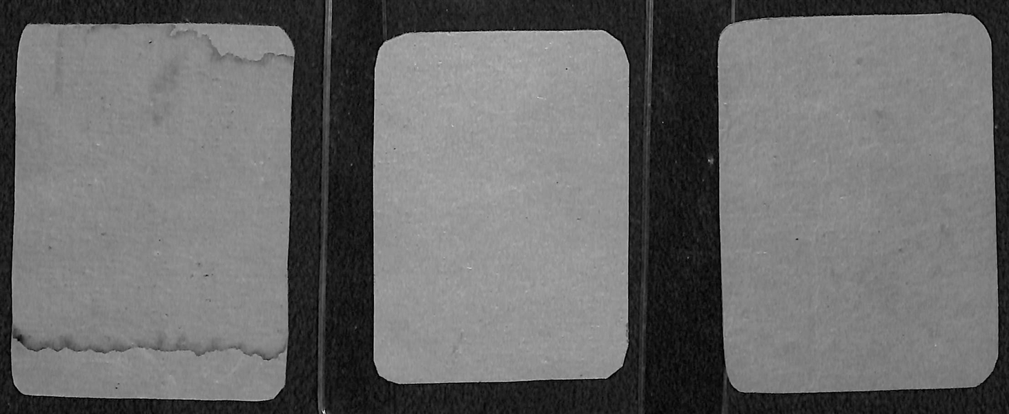 Lot of (3) 1952 Wheaties Cards - Stan Musial, Roy Campanella, and Doak Walker