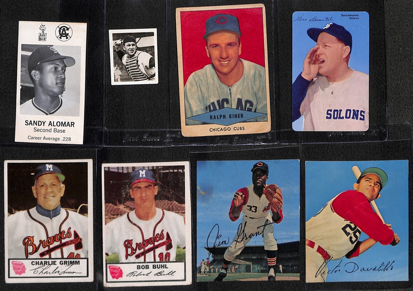 (8) Regional Food Cards w. 1948 Kellogg's Pep, 1953 Johnston Cookies, 1953 Mother's Cookies, 1954 Red Heart, 1964 Kahn's, 1969 Jack in the Box