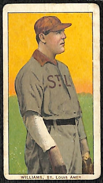 T206 Lot (3) - Jimmy WIlliams (St. Louis Browns), Jiggs Donohue (Chicago AL), Rube Oldring (Phil.A's)