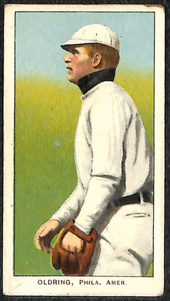 T206 Lot (3) - Jimmy WIlliams (St. Louis Browns), Jiggs Donohue (Chicago AL), Rube Oldring (Phil.A's)