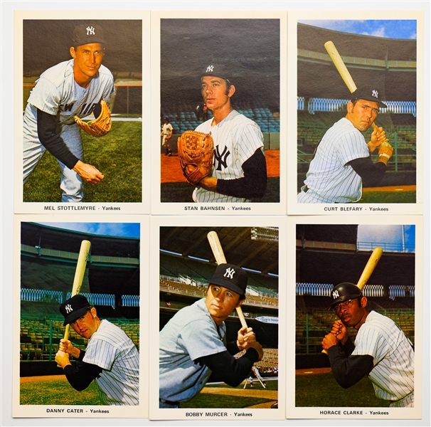 Over 120 Souvenir Photos (1970s Clemente, 1970s Babe Ruth, 1964 Bulletin Phillies, 1969 Citgo Mets, 1969 ARCO Red Sox, 1960s Tigers, +)