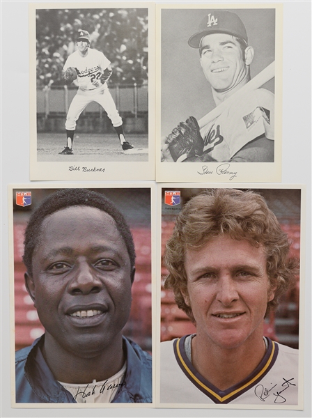 Over 120 Souvenir Photos (1970s Clemente, 1970s Babe Ruth, 1964 Bulletin Phillies, 1969 Citgo Mets, 1969 ARCO Red Sox, 1960s Tigers, +)