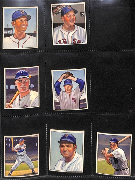 Lot of (125) High-Quality 1950 Bowman Baseball Cards (125 of the First 144 in the Set)