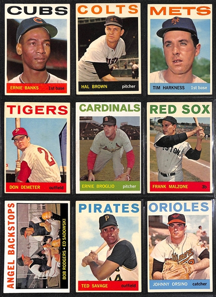 1964 Topps Baseball Complete Set of 587 Cards