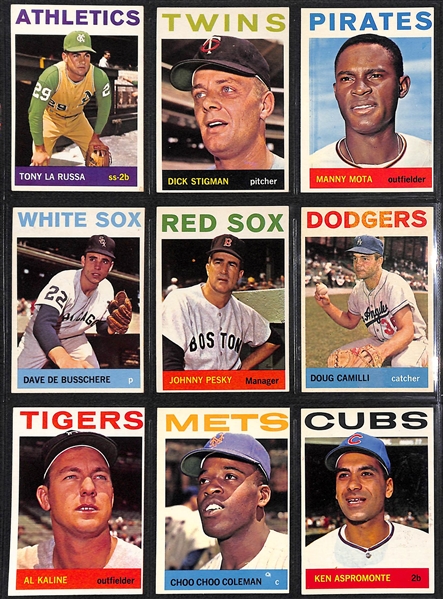 1964 Topps Baseball Complete Set of 587 Cards