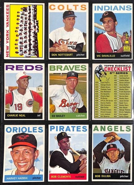 1964 Topps Baseball Complete Set of 587 Cards