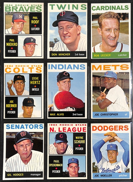 1964 Topps Baseball Complete Set of 587 Cards