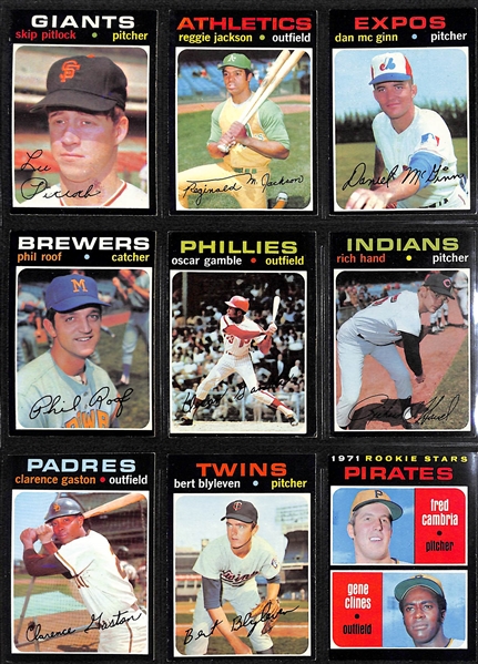 1971 Topps Baseball Complete Set of 752 Cards