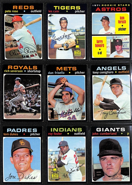 1971 Topps Baseball Complete Set of 752 Cards