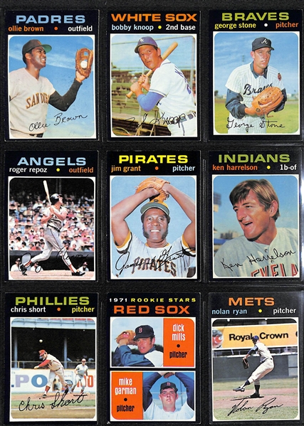 1971 Topps Baseball Complete Set of 752 Cards