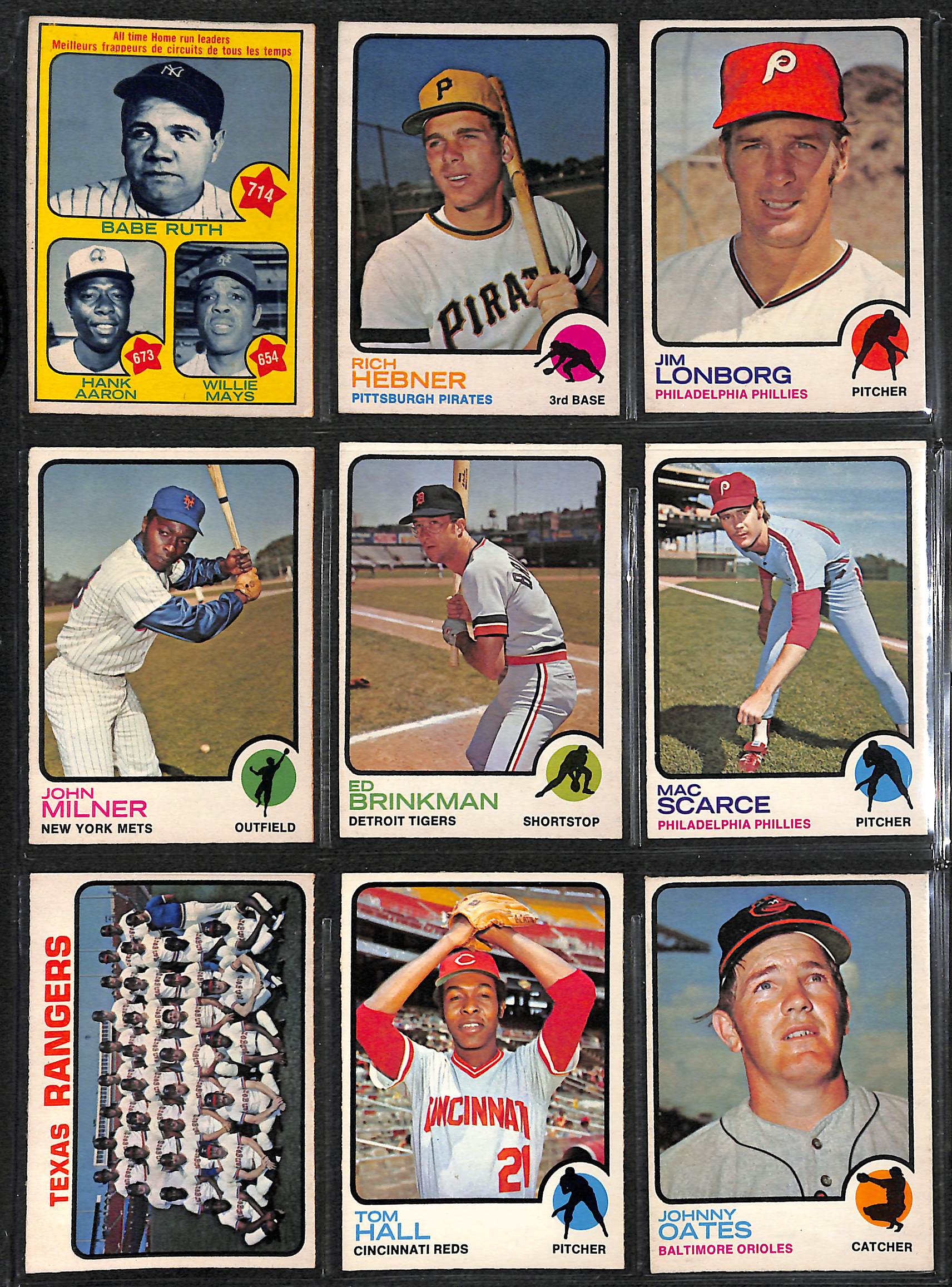 1973 O-Pee-Chee Baseball Cards – Singles 1-150 – You Pick – Ungraded – Original OPC