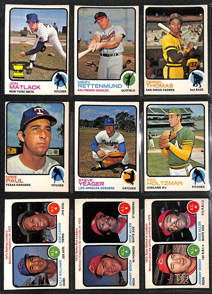 1973 O-Pee-Chee Topps Baseball Complete Set of 660 Cards
