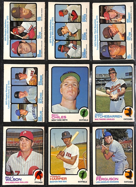 1973 O-Pee-Chee Topps Baseball Complete Set of 660 Cards